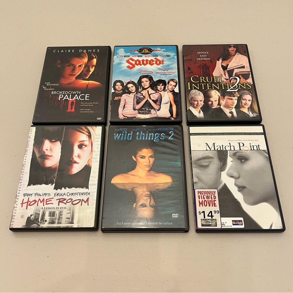 6 Movies DVD Bundle - Various Drama & Dark Comedy